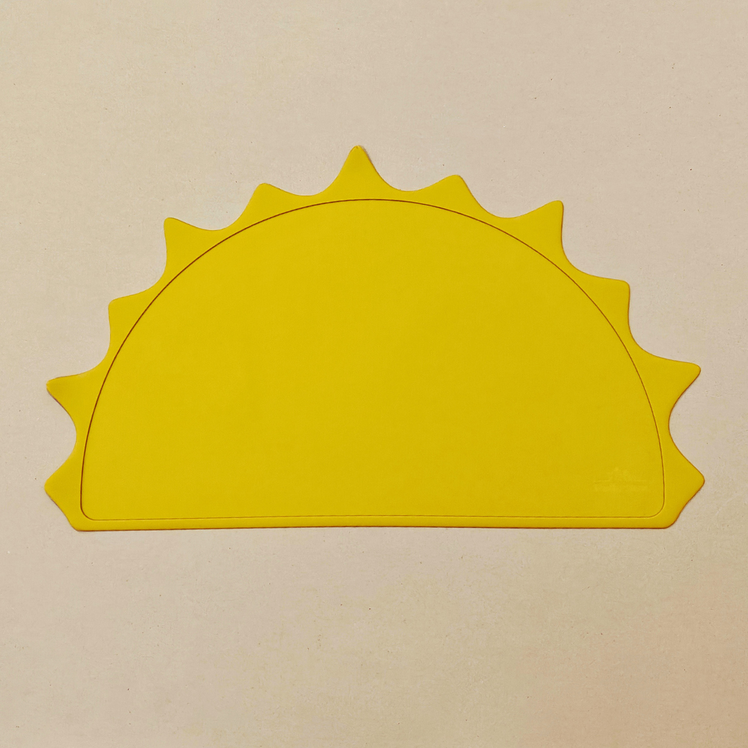 Silicone Dino Placemat - Mango