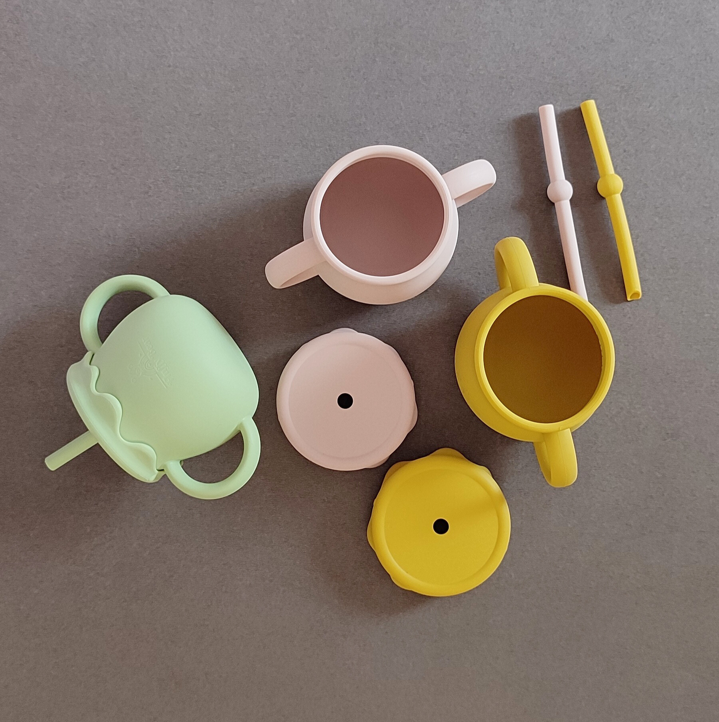 2 in 1 Honey Pot Sippy Cup - Mango