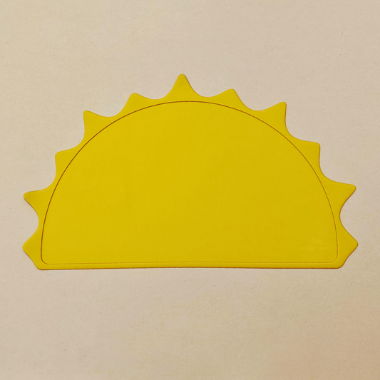 Silicone Dino Placemat - Mango