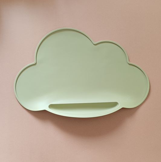 Silicone Cloud Placemat - Olive