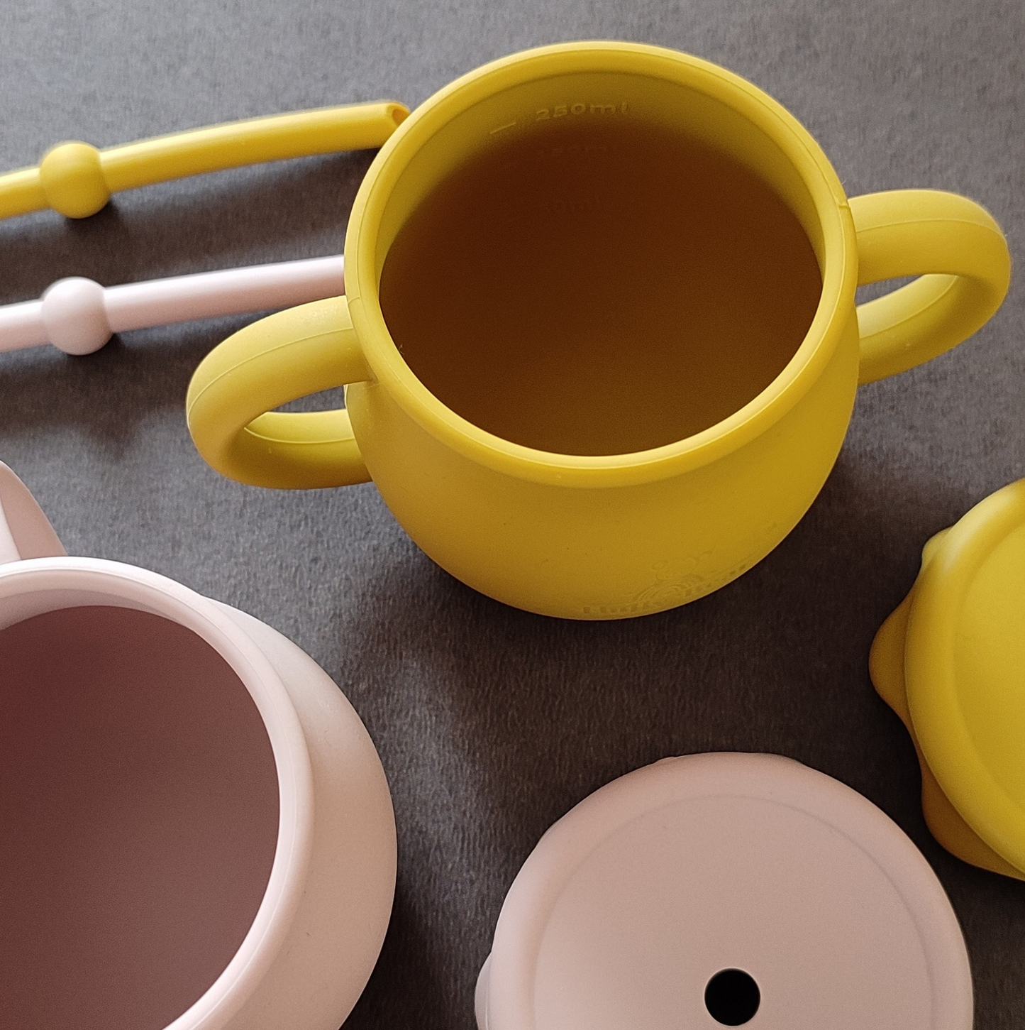 2 in 1 Honey Pot Sippy Cup - Mango